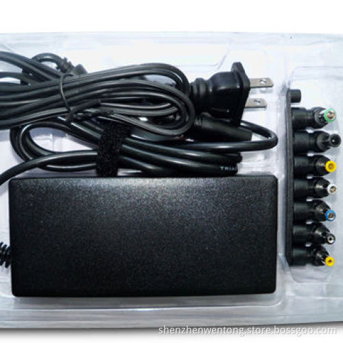 65W Universal Adapter with 12V 5A Output and 5.5 x 2.1/5.5x2.5/4.0 x 1.7/4.8x1.7/3.5 x 1.35 DC Jack